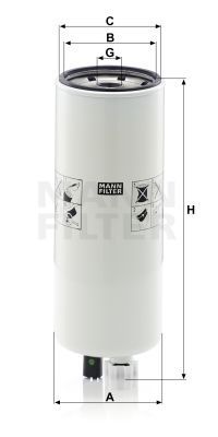 MANN-FILTER WK 9020 x MANN-FILTER WK 9020 x
