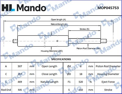 MANDO MOP045753