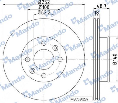 MANDO MBC030237