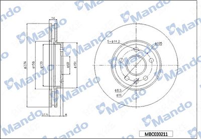 MANDO MBC030211