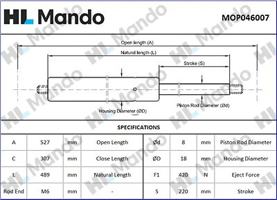 MANDO MOP046007