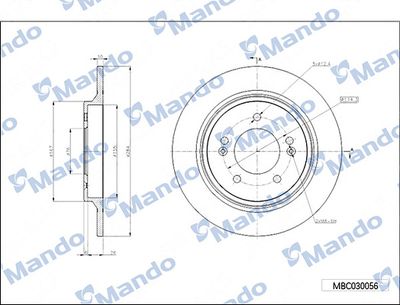 MANDO MBC030056