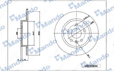 MANDO MBC030044