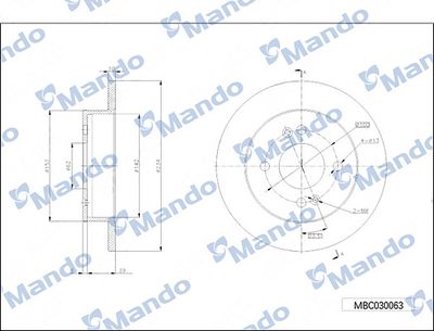 MANDO MBC030063