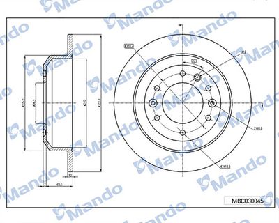 MANDO MBC030045