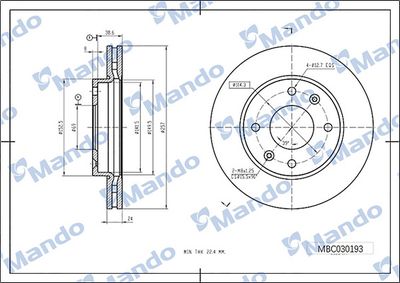 MANDO MBC030193