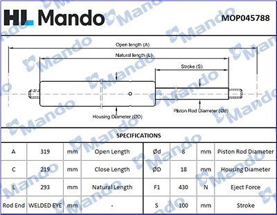 MANDO MOP045788