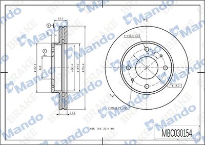 MANDO MBC030154