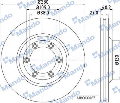 MANDO MBC030167