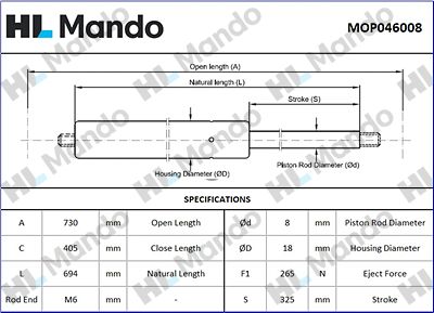 MANDO MOP046008