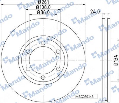 MANDO MBC030143