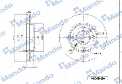 MANDO MBC030150