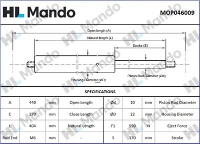 MANDO MOP046009