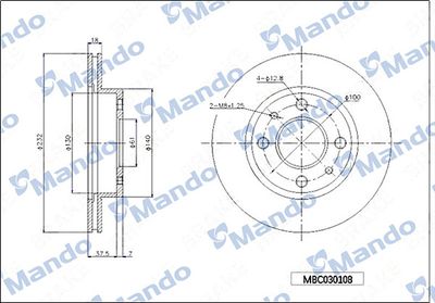 MANDO MBC030108