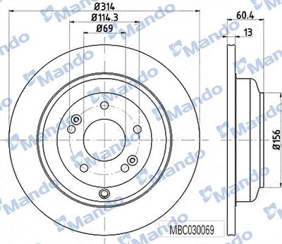 MANDO MBC030069