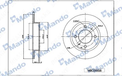 MANDO MBC030016