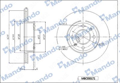 MANDO MBC030171