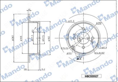 MANDO MBC030027