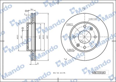 MANDO MBC030163