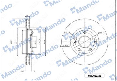 MANDO MBC030191