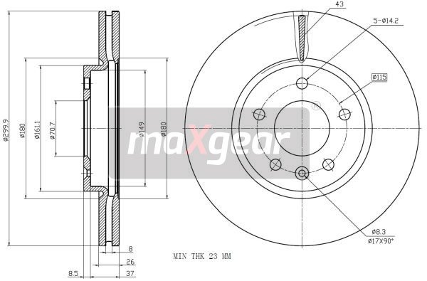 MAXGEAR 19-2332