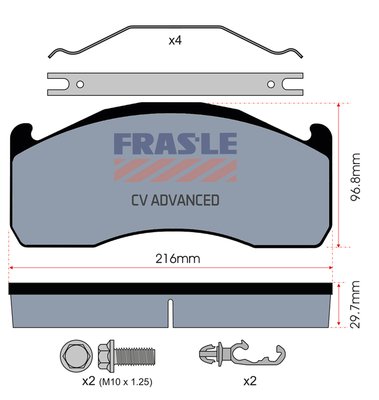 FRAS-LE PD/202-K029-CV