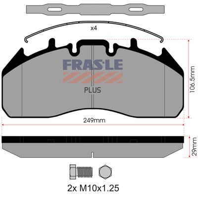 FRAS-LE PD/196-K019-PLUS