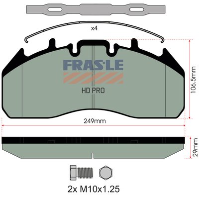 FRAS-LE PD/196-K019-HD