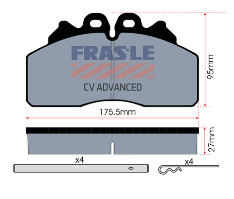 FRAS-LE PD/242-K049-CV