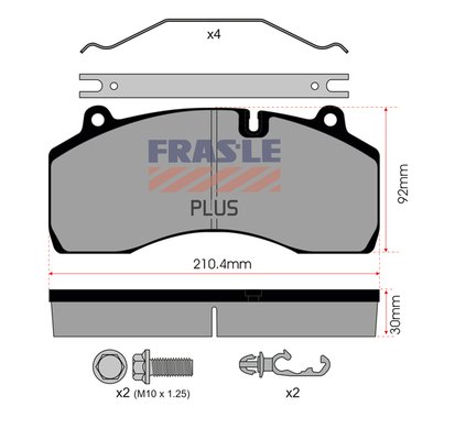 FRAS-LE PD/209-K029-PLUS