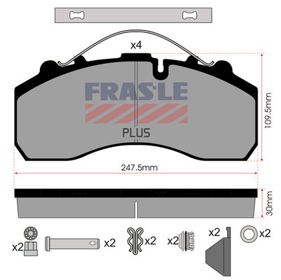 FRAS-LE PD/116-K020-PLUS