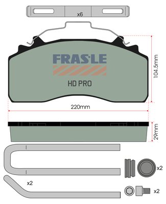 FRAS-LE PD/226-K035-HD