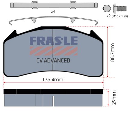 FRAS-LE PD/159-K011-CV