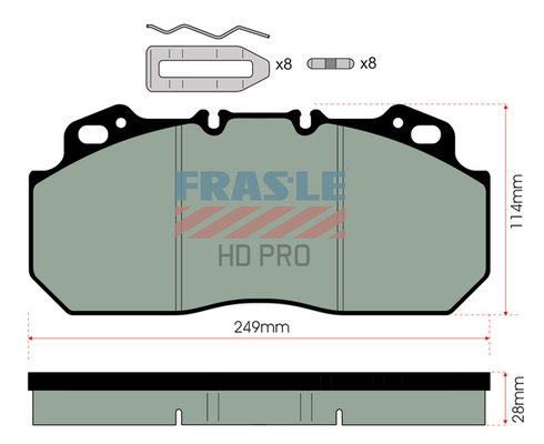 FRAS-LE PD/112-K007-HD