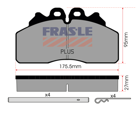 FRAS-LE PD/242-K049-PLUS