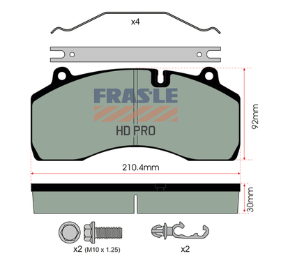 FRAS-LE PD/209-A-K029-HD