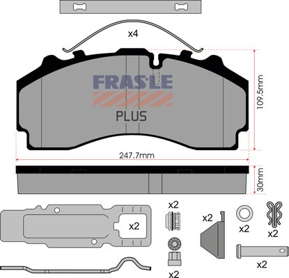 FRAS-LE PD/224-K021-PLUS