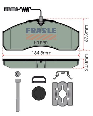 FRAS-LE PD/208-A-K026-HD