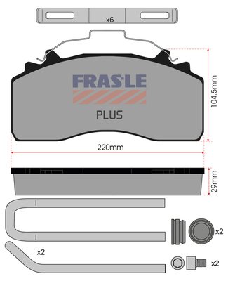 FRAS-LE PD/226-K035-PLUS