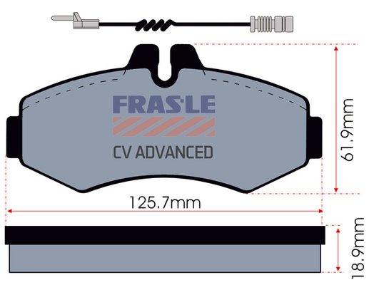 FRAS-LE PD/118-A-CV