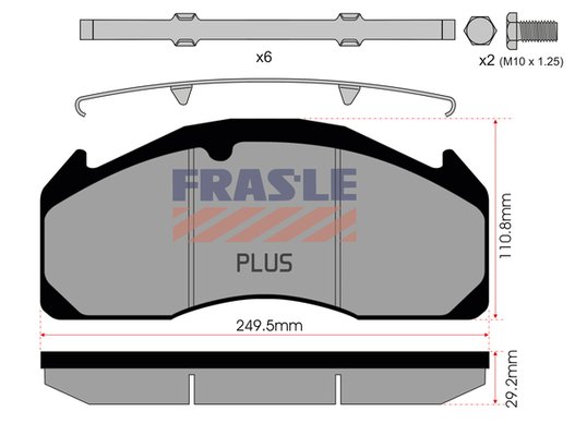 FRAS-LE PD/529-K008-PLUS