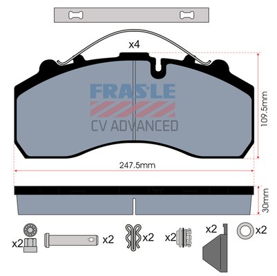 FRAS-LE PD/116-K020-CV