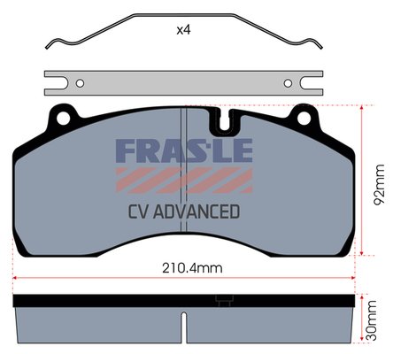 FRAS-LE PD/209-CV