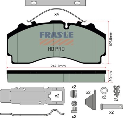 FRAS-LE PD/224-K021-HD