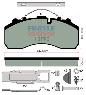 FRAS-LE PD/116-K021-HD