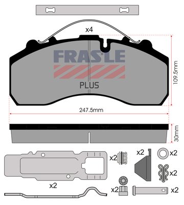 FRAS-LE PD/116-K021-PLUS