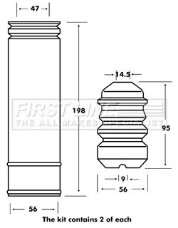 FIRST LINE FPK7017