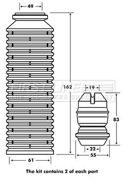 FIRST LINE FPK7076