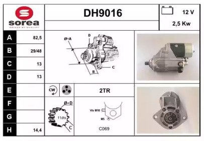 SNRA DH9016