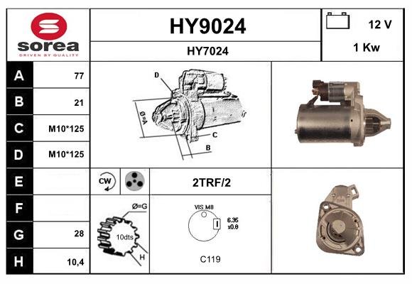 SNRA HY9024